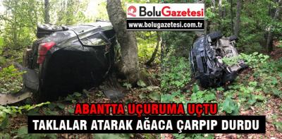 Abantta uçuruma uçtular