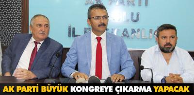 Bolu teşkilatı çıkarma yapacak