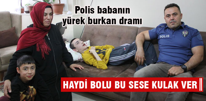 Bolu bu babanın feryadına kulak ver