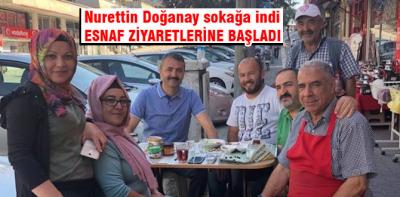 Nurettin Doğanay sokağa indi