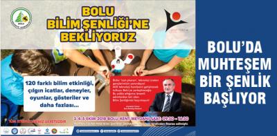 Bolu Bilim Şenliği başlıyor