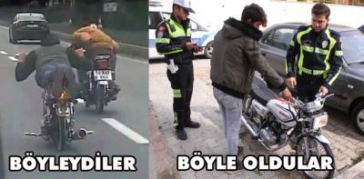 Polis peşlerini bırakmadı