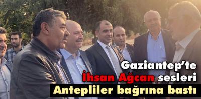 Ağcan'ı Antep bağrına bastı