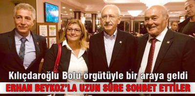 Kılıçdaroğlu Bolu örgütüyle bir araya geldi