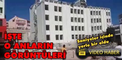 Köroğlu otel yerle bir oldu