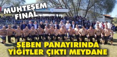 Seben panayırında muhteşem final