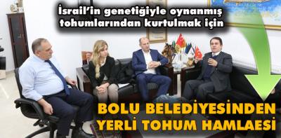 Bolu Belediyesi'nden yerli tohum hamlesi