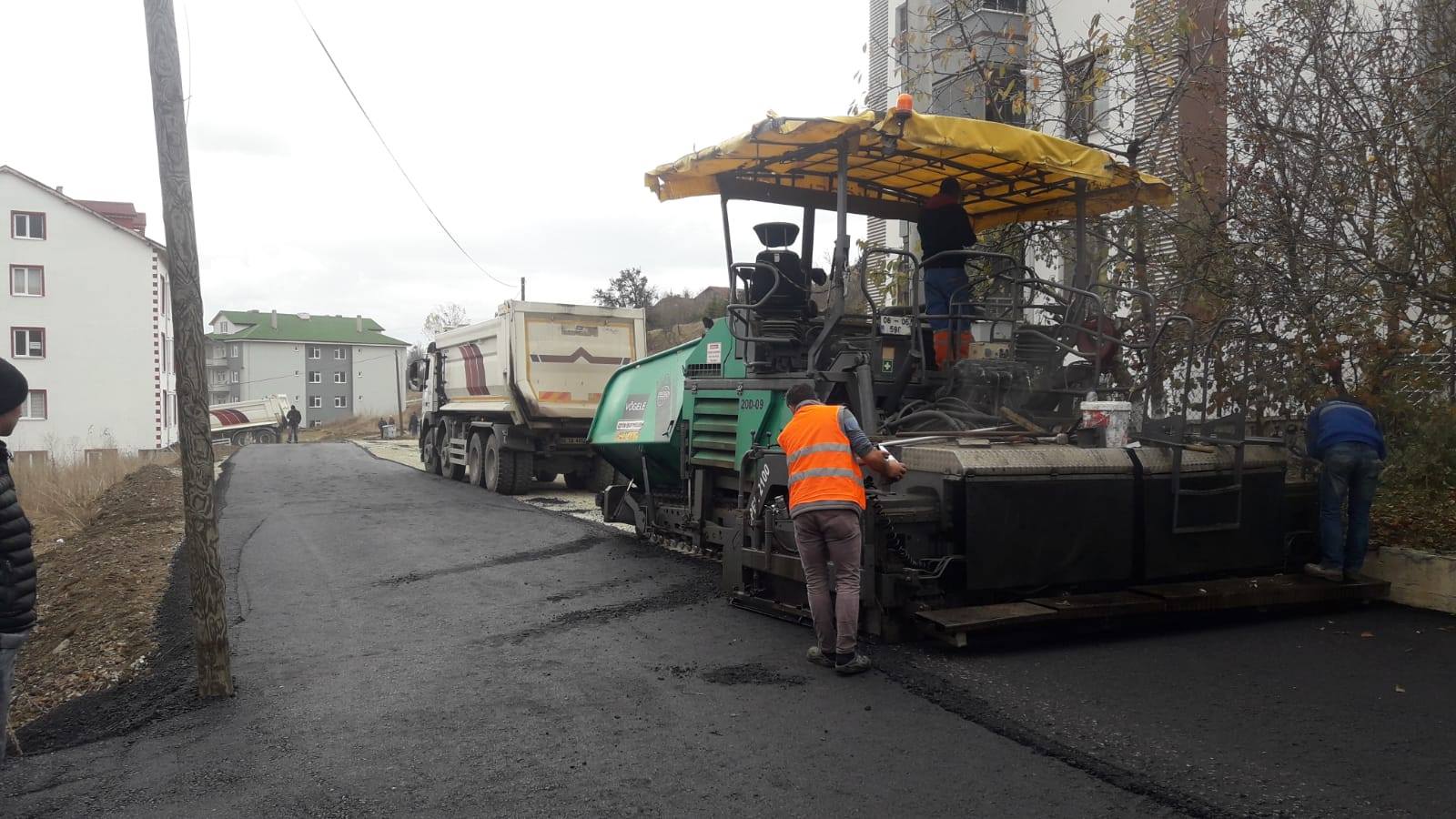 Gerede'de 4,5 yılda 55 km asfalt atıldı