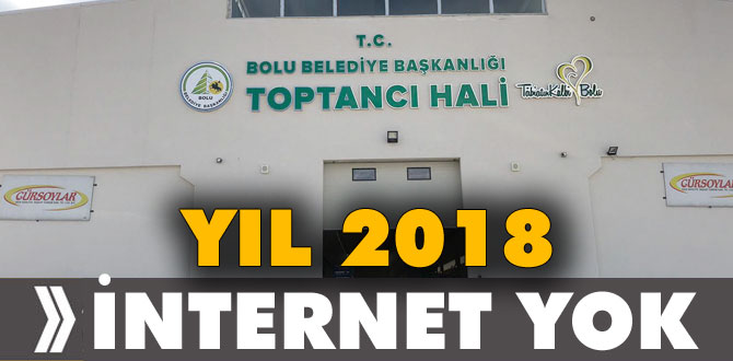 Hal pazarı esnafı internet bekliyor