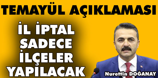 Doğanay’dan Temayül açıklaması