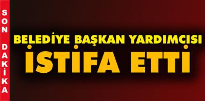 Başkan yardımcısı istifa etti