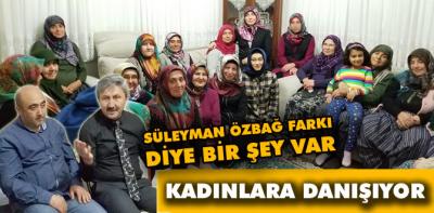 Başkan kadınlarla her hafta toplanıyor