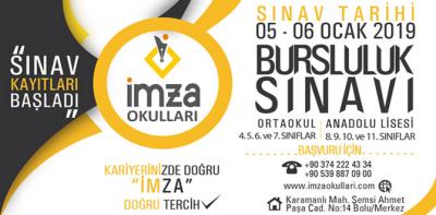 İMZA OKULLARI BURSLULUK SINAVI