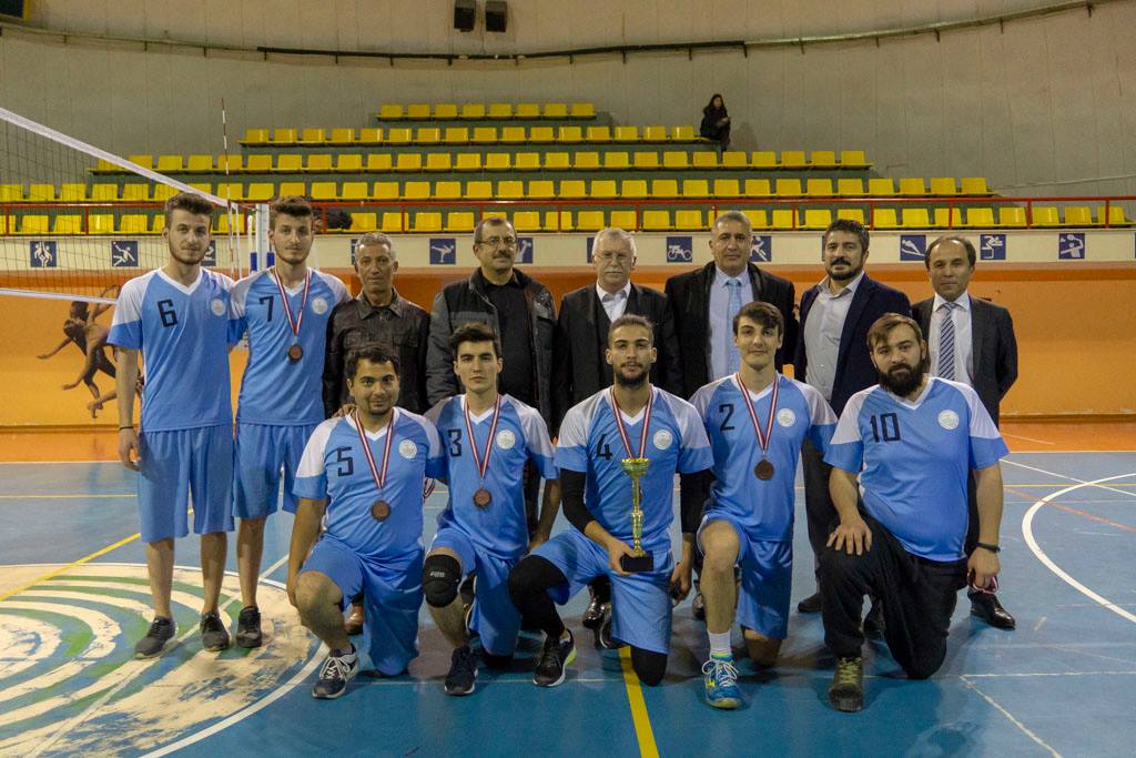 Erkekler Voleybol Turnuvası sona erdi