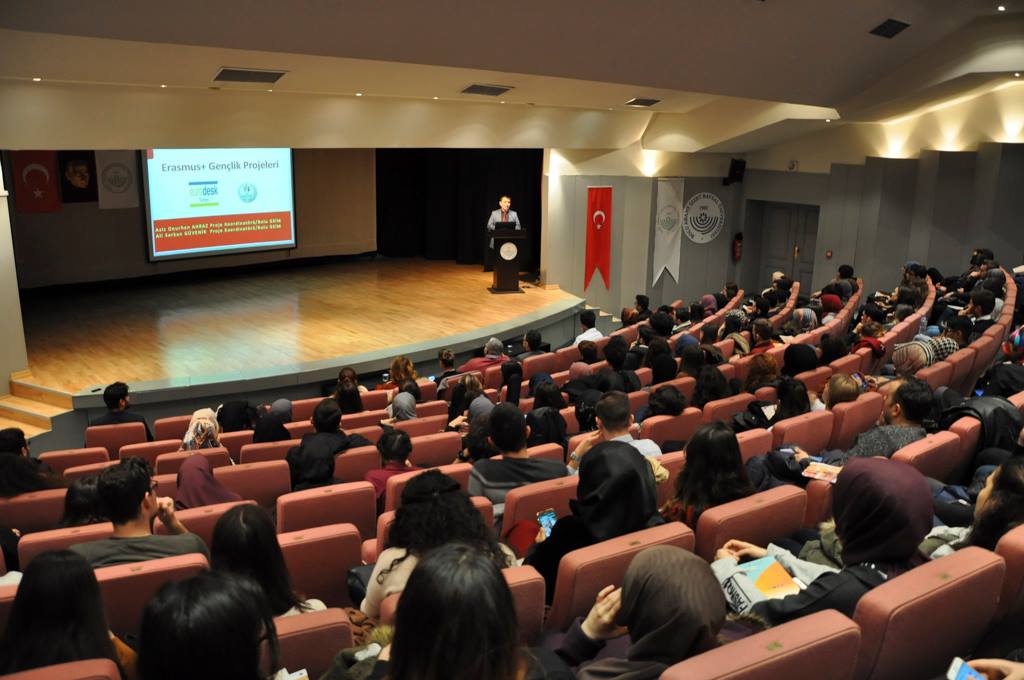 Erasmus Koordinatörlüğü Gençlik Projelerini Tanıttı