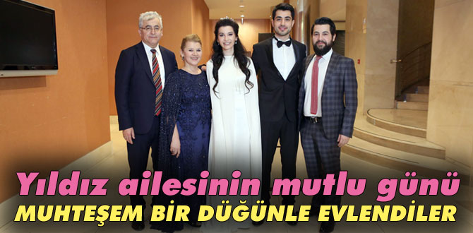 Yıldız ailesinin mutlu günü