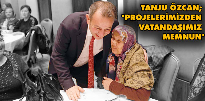 Projelerimizden vatandaşımız memnun