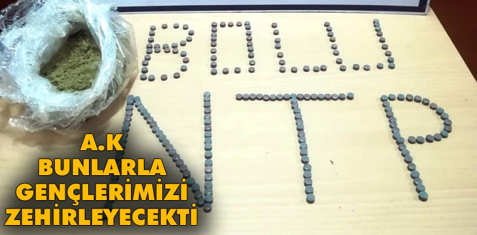 Bolu polisinden uyuşturucu operasyonu