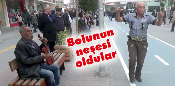 Bolunun neşesi oldular