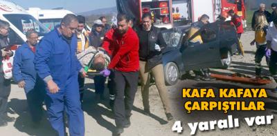 Kafa kafaya çarpıştılar