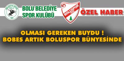 BOBES artık Boluspor bünyesinde