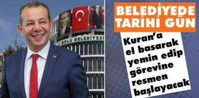Bolu Belediyesinde tarihi gün
