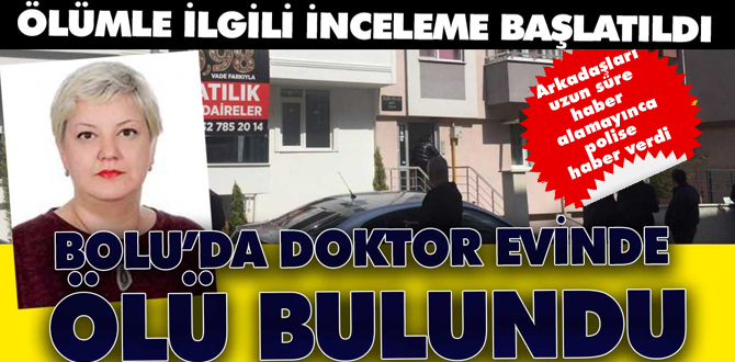 Sevilen doktor evinde ölü bulundu