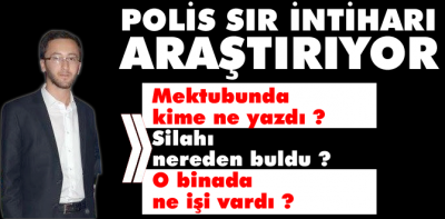 Polis sır intiharı araştırıyor