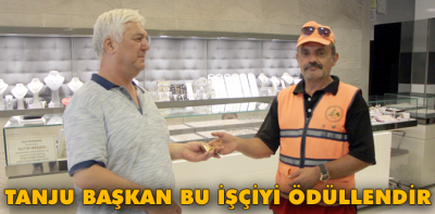 Temizlik işçisi, bulduğu altını sahibine teslim etti