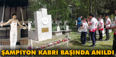 Şampiyon kabri başında anıldı