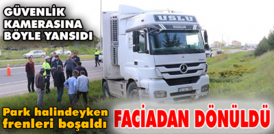 İşte frenleri böyle boşaldı