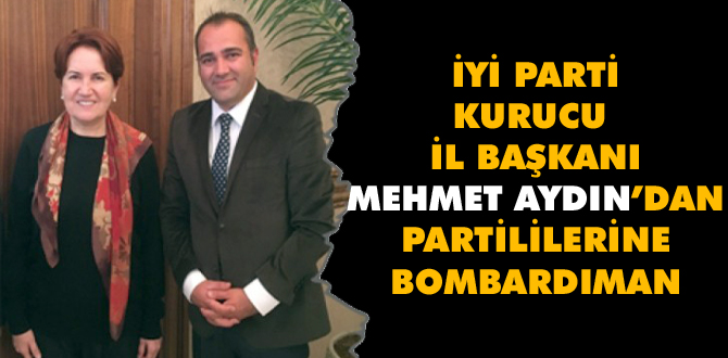 İyi Parti kurucusu meclis üyelerini bombaladı