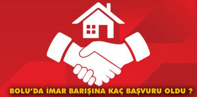 İmar barışına kaç başvuru oldu ?