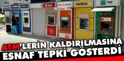 Esnafın ATM tepkisi