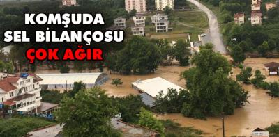 Komşuda bilanço çok ağır