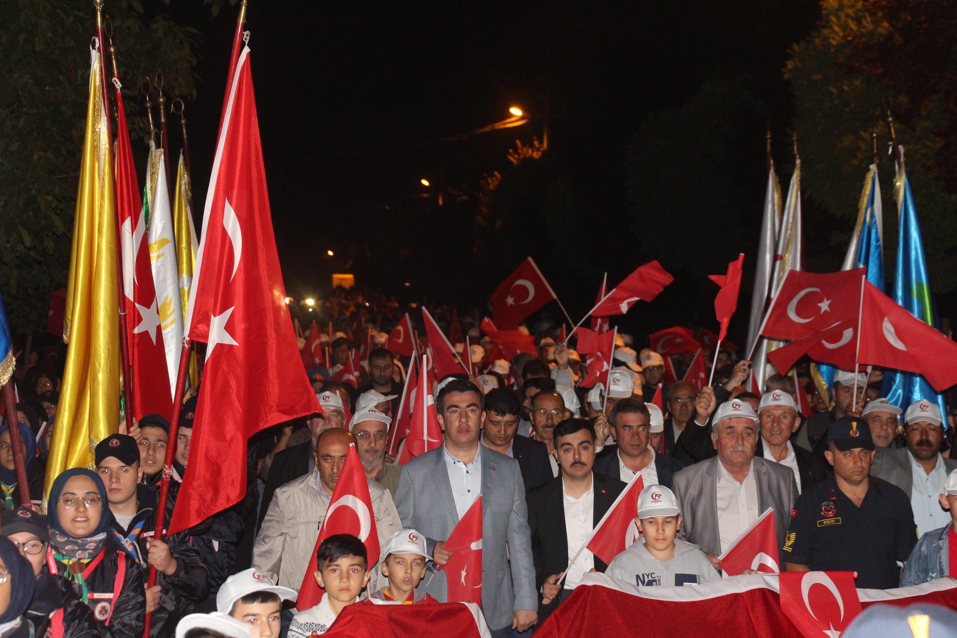 15 Temmuz programına yoğun ilgi