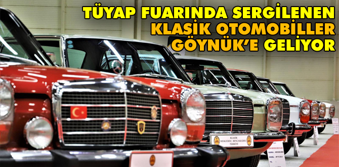 Klasik otomobil tutkunları Göynük'de buluşuyor