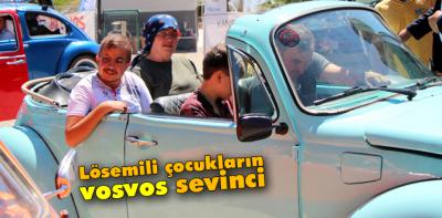 Lösemili çocukların Vosvos sevinci