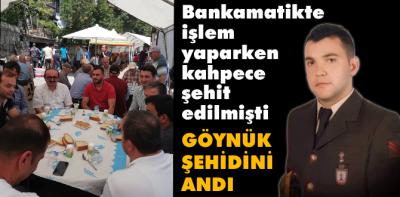 Göynüklüler şehitleri için toplandı