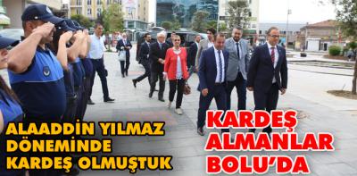 Neuss heyeti Bolu'da