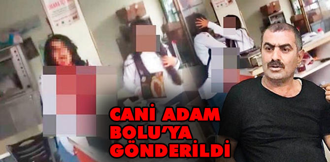 cani adam Bolu'ya gönderildi