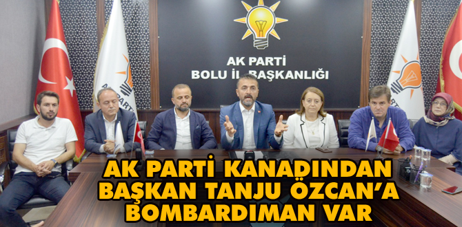 AK Parti'den bombardıman