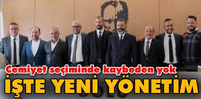 Cemiyet seçimi yapıldı