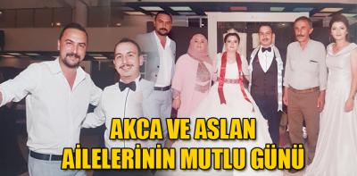 Akca ailesinin mutlu günü