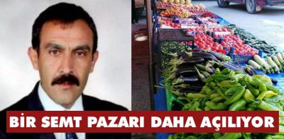 Bir semt pazarı daha açılıyor