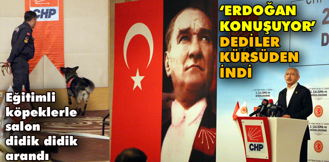 Kılıçdaroğlu, konuşmasını yarıda kesti