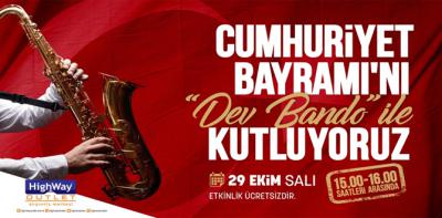 CUMHURİYETİMİZİN COŞKULU SESİ HIGHWAY OUTLET'TE!