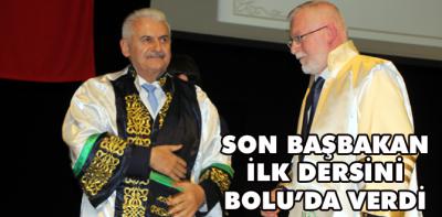 Binali Yıldırım'a fahri doktora unvanı verildi