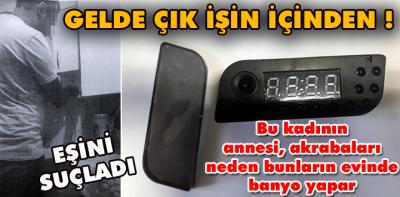 "Eşim iftira atıyor" dedi