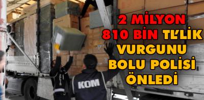 TIR'da 2,8 milyon liralık kaçak kulaklık ve şarj cihazı ele geçirildi